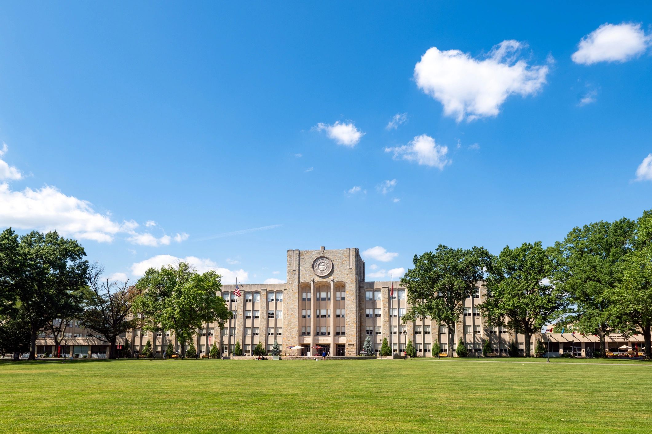 Institutional building exterior symbolizing restoration and architectural stewardship
